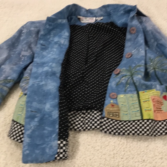 Unique Vintage embroidered Jacket - Picture 7 of 16